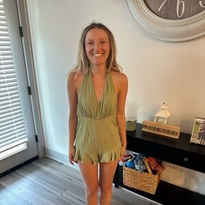 Green romper
